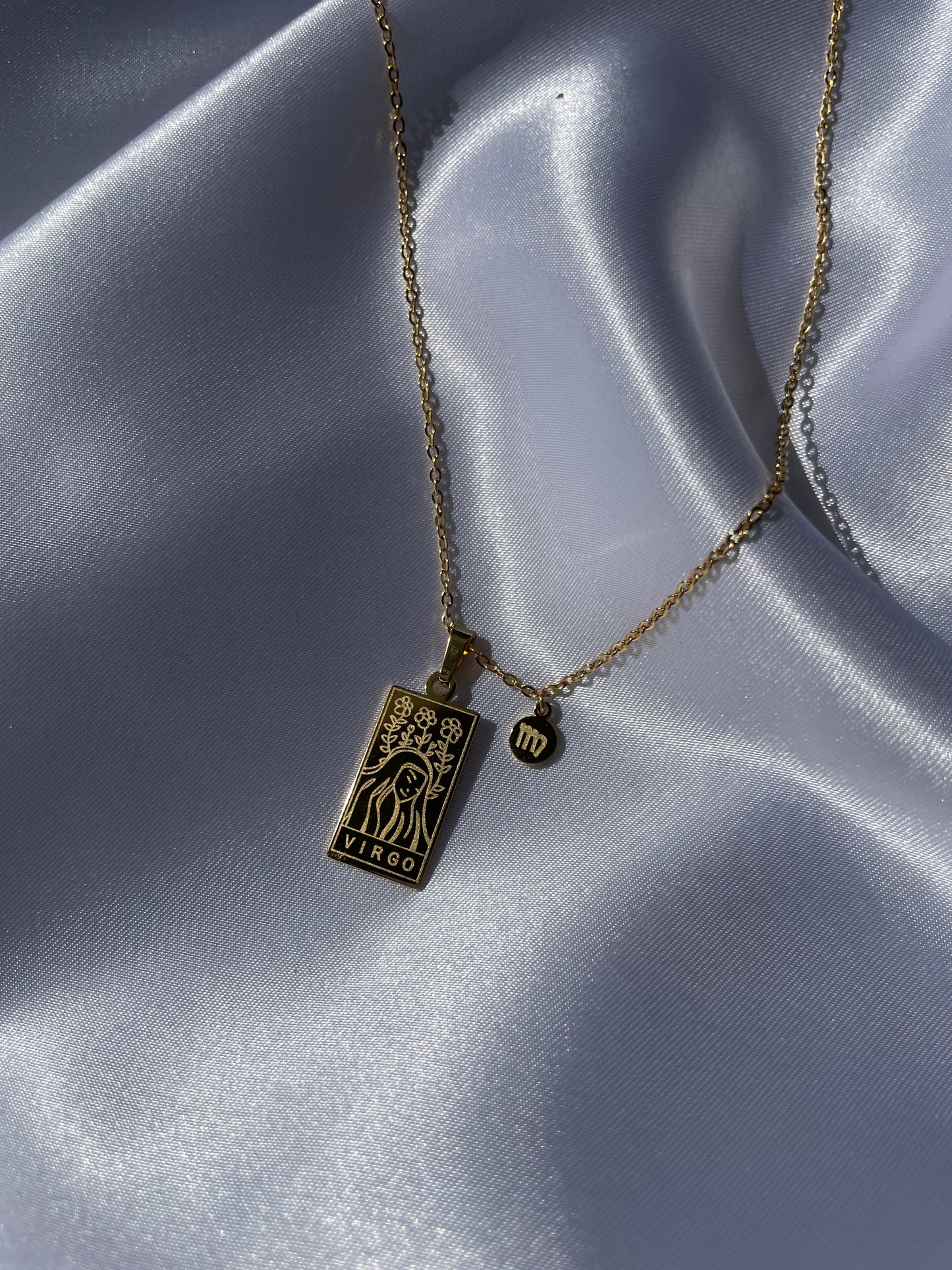 zodiac sign necklace